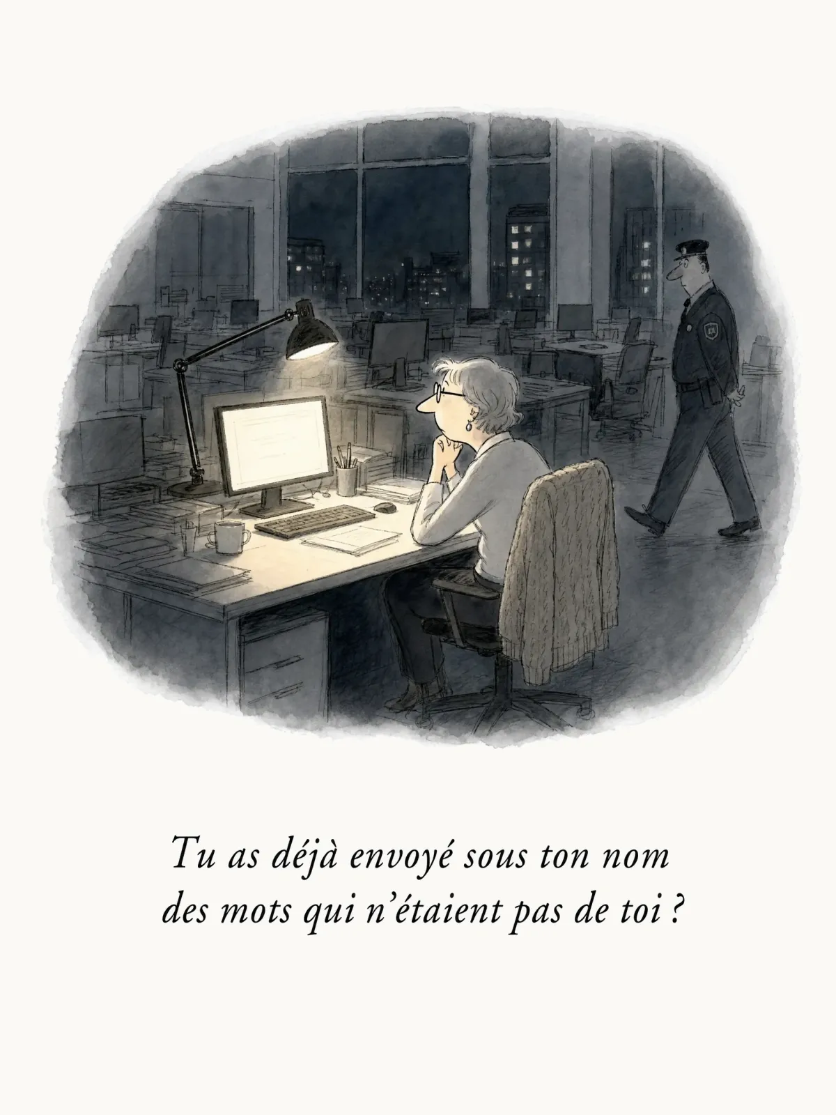 Tu as déjà envoyé sous ton nom des mots qui n'étaient pas de toi ?