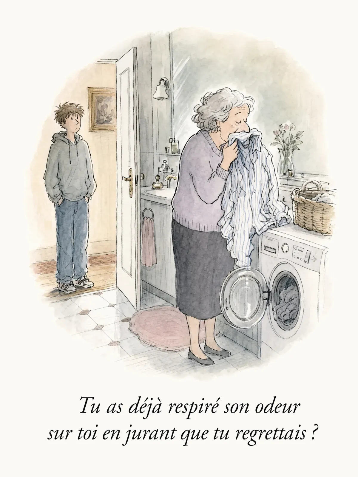 Tu as déjà respiré son odeur sur toi en jurant que tu regrettais ?