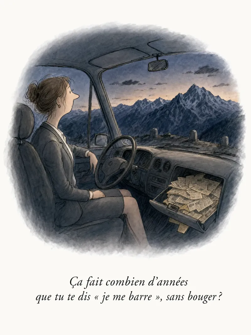 Ça fait combien d'années que tu te dis « je me barre », sans bouger ?