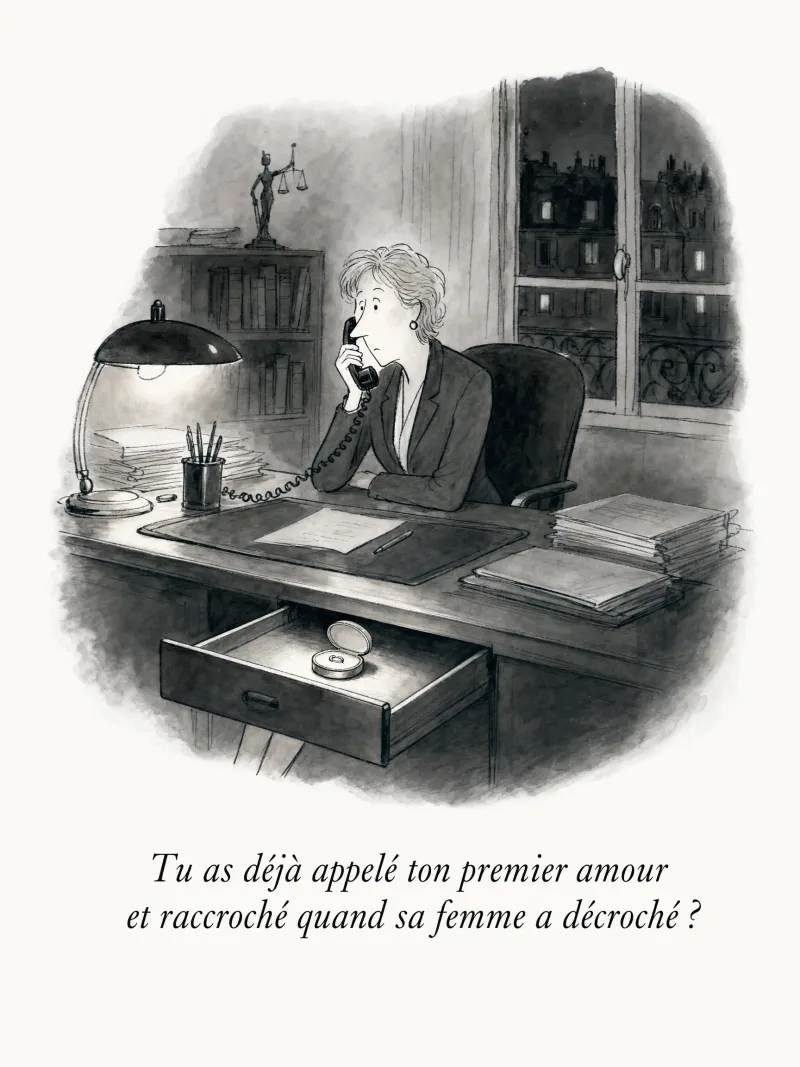 Tu as déjà appelé ton premier amour et raccroché quand sa femme a décroché ?