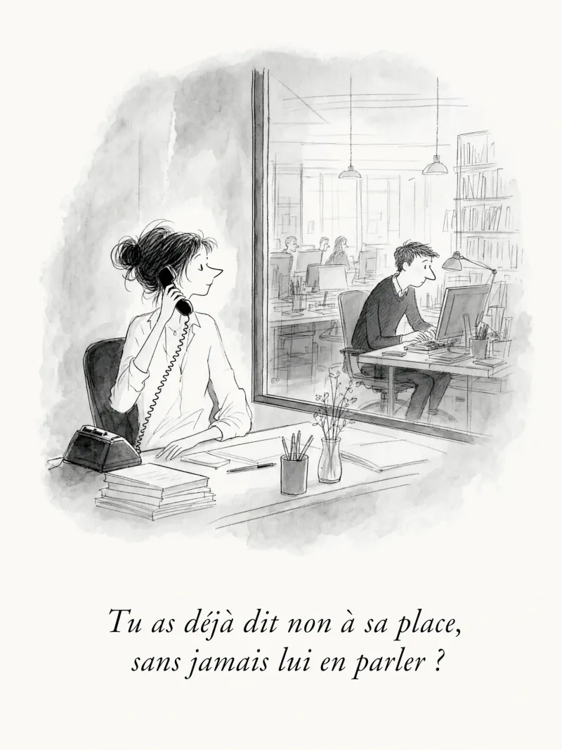 Tu as déjà dit non à sa place, sans jamais lui en parler ?